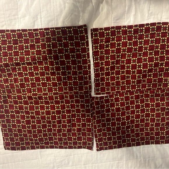 Hand made kitchen placemats. Chickens. Set of 4 - Picture 3 of 6